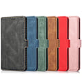 Miniatyrbillede 2 af 11: iPhone 15 Plus - Elegant Flip Wallet Skinnfodral Green
