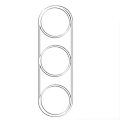 Pikkukuva 2 / 4: Samsung Galaxy A54 5G Linsskydd - Transparent & Tunt 0,3mm