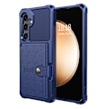 Pikkukuva 5 / 11: Samsung Galaxy A35 5G - Plånboksfodral i PU-läder med magnetiskt hållare Roséguld