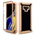 Miniatyrbilde 1 av 11: Samsung Note9 - Effektfullt EXXO Skyddsfodral med Hörnskydd Guld
