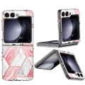 Miniatyrbilde 5 av 11: Samsung Galaxy Z Flip 5 - Marmor Skal i Stilren Design Green