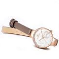 Pikkukuva 10 / 11: Elegant Damklocka Armband i Läder (NaviForce) Grå