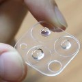 Miniatyrbilde 7 av 11: iPhone 11 Pro Bakre Kameralins Skärmskydd 9H 2.5D FullCover Transparent