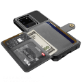 Pikkukuva 7 / 11: Samsung Galaxy S20 Ultra - Genomt�nkt Skal med Kortfack Brown Brun