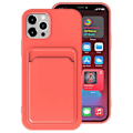 Pikkukuva 1 / 11: iPhone 12 Pro Max - FLOVEME Kotelo Korttipidikkeellä APRIKOS