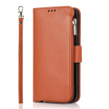 Pikkukuva 1 / 11: iPhone 15 - Stilrent Flip och Plånboks-Fodral Brown