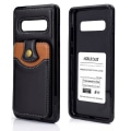 Pikkukuva 4 / 6: Samsung Galaxy S10 Plus - Stilrent Skal med Korthållare Röd