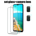 Miniatyrbillede 5 af 11: Samsung Galaxy A03s Sk�rmskydd + Kameralinsskydd HD 0,3mm Transparent