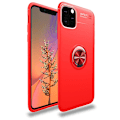 Miniatyrbild 5 av 11: iPhone 11 - Skyddande Stilrent Skal med Ringhållare Svart