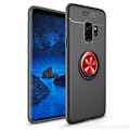 Miniatyrbild 7 av 11: Samsung Galaxy A6 2018 - AUTO FOCUS - Skal med Ringh�llare Svart/Blå