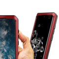 Miniatyrbilde 10 av 11: Samsung Galaxy S20 - Skyddande Aluminium Skal Silver