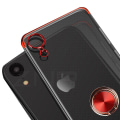 Miniatyrbild 9 av 11: iPhone XR - Praktiskt Silikonskal med Ringhållare (FLOVEME) Silver