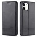 iPhone 12 Mini - AZNS Plånboksfodral Svart