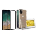 Miniatyrbild 3 av 11: iPhone 11 - Skal med Korthållare och Skärmskydd Transparent
