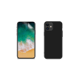 Pikkukuva 2 / 11: iPhone 12 - Mattbehandlat Skyddsskal & Mjukt Skärmskydd Svart