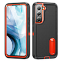 Miniatyrbild 1 av 11: Galaxy S24 Armor Duty Kickstand Skal - Skydd och Funktion i Ett Orange
