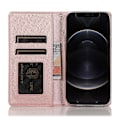 Pikkukuva 10 / 11: iPhone 12 Pro Max - Plånboksfodral (FLOVEME) Guld