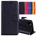 Pikkukuva 1 / 11: iPhone 11 Pro Max - Praktiskt Plånboksfodral (NKOBEE) Black Svart