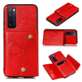 Miniatyrbillede 5 af 11: Huawei P Smart 2021 - Skal med Korthållare RETRO Svart