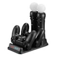 Miniatyrbillede 2 af 10: Laddningsstation för PS4 & PS Move - Håll dina kontroller organiserade