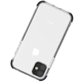 Pikkukuva 8 / 11: iPhone 11 Pro - Professionellt Skyddsskal i Silikon (FLOVEME) Black Svart