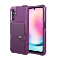 Pikkukuva 8 / 11: Samsung Galaxy A14 5G - Exklusivt Skyddande Skal med Kortfack Lila