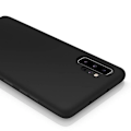 Miniatyrbild 9 av 11: Samsung Galaxy Note10+ - Skyddande Matt Silikonskal Nkobee Svart