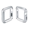 Pikkukuva 1 / 11: Skyddande Magnetiskt Skal för iWatch 3/4 Silver 38mm