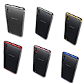 Pikkukuva 2 / 11: Samsung Galaxy A10 - Stötdämpande Silikonskal (FLOVEME) Black Svart