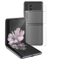 Pikkukuva 2 / 11: 3-PACK Galaxy Z Flip 4 - 4-in-1 Skärmskydd & Kameralinsskydd Transparent