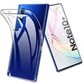 Samsung Galaxy Note 10 Plus - Skyddande Silikonskal Transparent