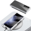 Miniatyrbild 4 av 11: Skyddande TPU/PC Mobilskal för Samsung Galaxy Z Fold 5 Transparent