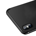 Miniatyrbild 3 av 11: iPhone XS Max - Stilrent Matt Silikonskal från NKOBEE Svart