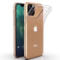 Pikkukuva 2 / 11: iPhone 11 Pro Max - Stötdämpande FLOVEME Silikonskal Transparent Transparent/Genomskinlig
