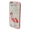 Miniatyrbild 5 av 6: Elegant Skyddskal för iPhone 6/6S Plus (Härdat glas) Flamingo Flamingo