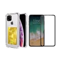 Miniatyrbillede 1 af 11: iPhone 11 - Skal med Korthållare och Skärmskydd Transparent
