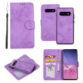Miniatyrbillede 6 af 11: Samsung Galaxy S10 - Praktisk Pung-etui med dobbelt funktion Himmelsblå