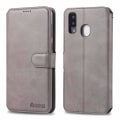 Miniatyrbillede 3 af 11: Samsung Galaxy A20E - Stilrent Pungeetui (AZNS) Brun