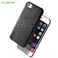 Miniatyrbild 8 av 11: iPhone 8 Plus - Luxury Crocodile Skal FLOVEME Brun