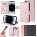 Miniatyrbillede 8 af 11: iPhone 15 pro Multifunktionella Mobilfodral Brown