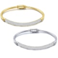 Miniatyrbillede 4 af 8: Exklusivt Stilrent H�llbart Dam Armband Silver