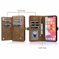 Miniatyrbillede 11 af 11: iPhone 11 Pro - Pung-etui med dobbelt funktion Svart