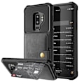 Miniatyrbillede 7 af 8: Samsung Galaxy S9+ - Exklusivt Skyddsskal med Kortfack Grön