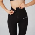 Miniatyrbillede 8 af 11: Sport Yoga Leggings Hög Midja Svart L