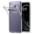 Miniatyrbild 7 av 10: Samsung Galaxy S8 Plus - Stötdämpande Silikonskal från Floveme Transparent/Genomskinlig