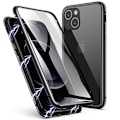 Pikkukuva 1 / 11: iPhone 15 - Skyddande Magnetiskt Dubbelsidigt Skal Black