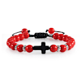 Miniatyrbillede 1 af 11: Högkvalitets Unikt Hållbart Kularmband Red Turquoise