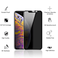 Pikkukuva 3 / 11: iPhone XS Max FullCover Anti-Spy Skärmskydd 9H Svart