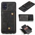 Miniatyrbillede 3 af 11: Samsung Galaxy A51 - Effektivt stilfuldt cover med kortrum Grå