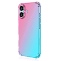 Miniatyrbilde 7 av 11: iPhone 16 Plus - Elegant Skyddande Gradient Silikonskal Transparent